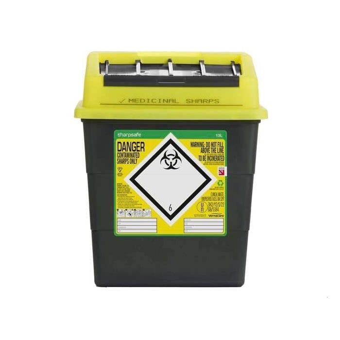 Sharpsafe 13 Litre Sharps Container