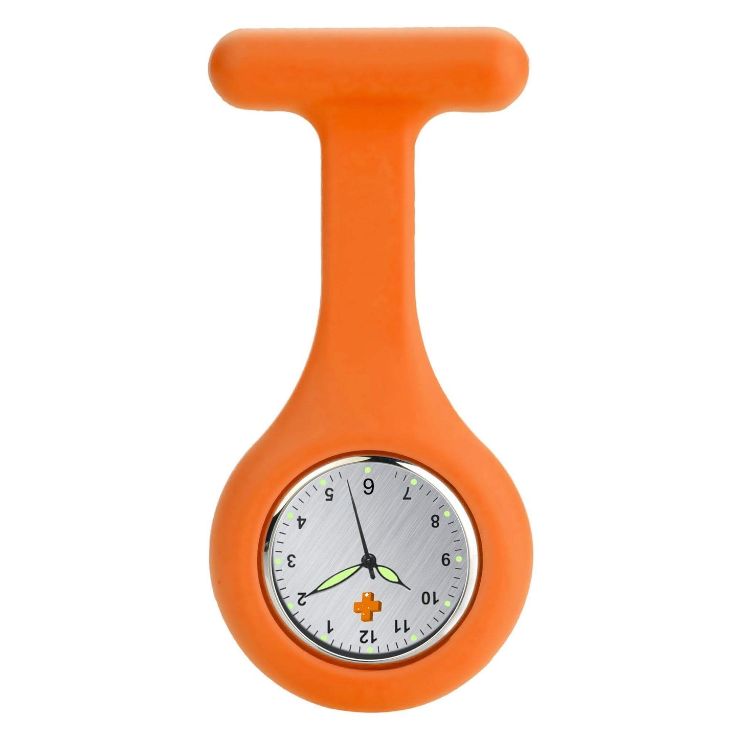 Medshop Fob Watches Silicone Nursing FOB Watch Orange