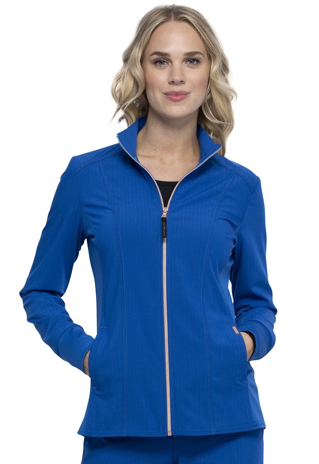 Statement By Cherokee Scrub Jacket Statement by Cherokee Scrubs Zip Front Jacket