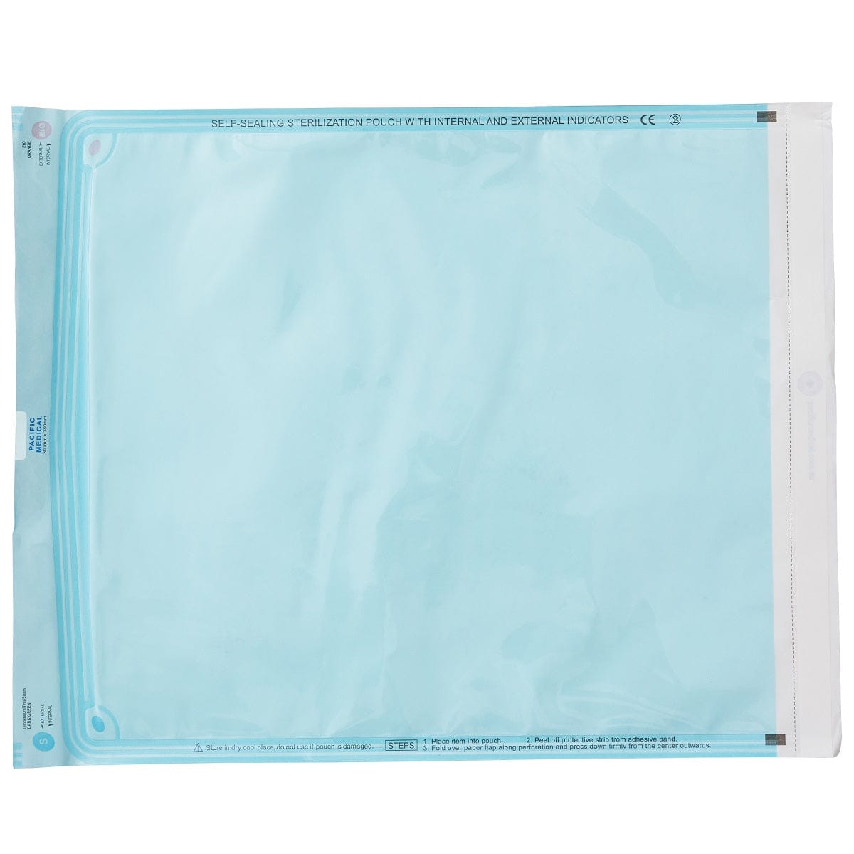 Sterilisation Self Sealing Pouch 300x380mm