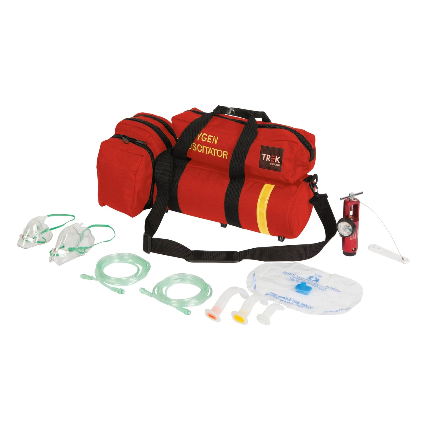 FastAid First Aid Equipment Trek Oxygen Kit, Oxy-Resus Eco, Soft Case