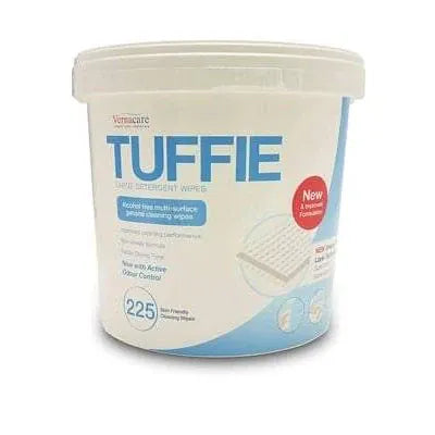 Medshop Surface Wipes TUFFIES DETERGENT WIPES Tub 225