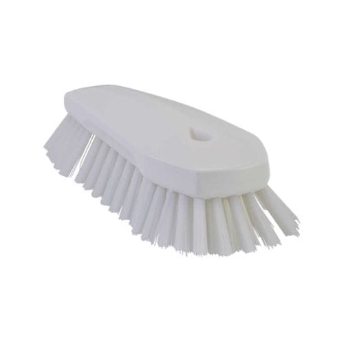 Vikan Cleaning & Washroom Supplies Each Vikan Hand Scrub Brush Solid Large White 215mm White
