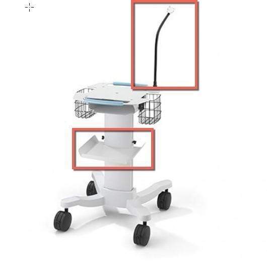 Welch Allyn ECG Accessories Cable Arm and Shelf Option (Compatible with CP150 Office and Hospital Carts) Welch Allyn ECG Accessories