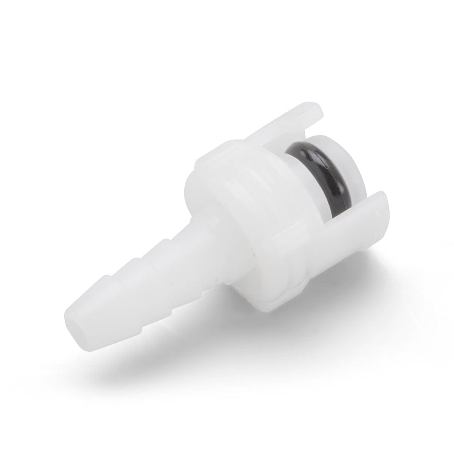 Welch Allyn Tubing and Connectors Without / Without / Plastic Male Locking Connector with Barbed End for 1/8" tubing, use with Marquette 2-Tube Systems, Welch Allyn Protocol, Spot Lxi, Connex VSM, and Datex-Ohmeda Monitors Welch Allyn FlexiPort Fittings Connectors