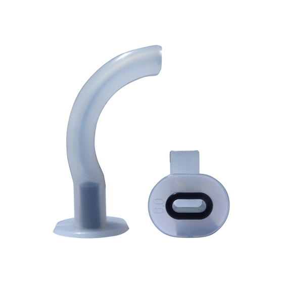 Aero Healthcare Airway Management #0 Child Disposable Guedel Airway 60mm (Black)