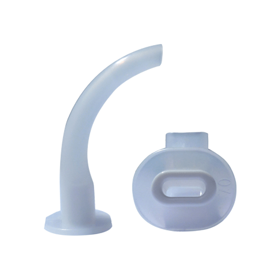Aero Healthcare Airway Management #1 Adolescent Disposable Guedel Airway 70mm (Clear)