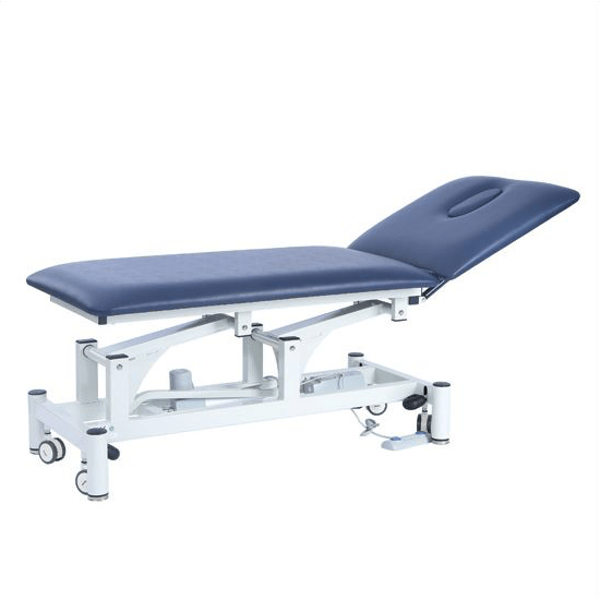 Pacific Medical Australia Examination Couches Navy 2 Section HiLo Examination Couch 250kg