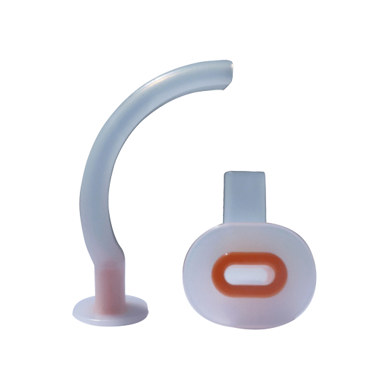 Aero Healthcare Airway Management #4 Adult Disposable Guedel Airway 100mm (Red)