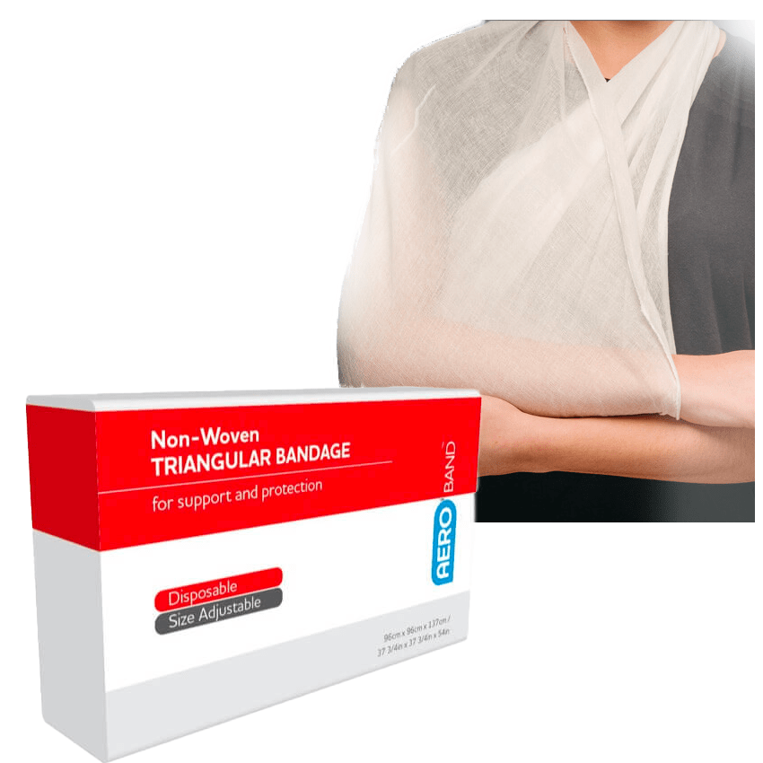 Aero Healthcare Triangular Bandages 110cm x 110cm Aeroban Triangular Bandages