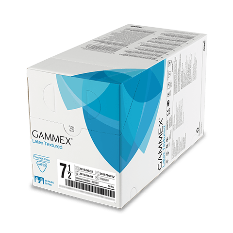 Ansell Latex Gloves Ansell GAMMEX Latex Gloves Textured