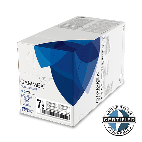 Ansell Sterile Gloves Ansell GAMMEX Non-Latex Gloves PI