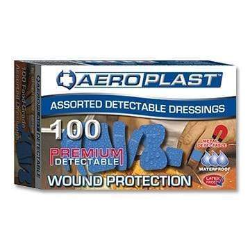 Aero Healthcare First Aid Plasters Assorted Adhesive Plasters Blue AD1006