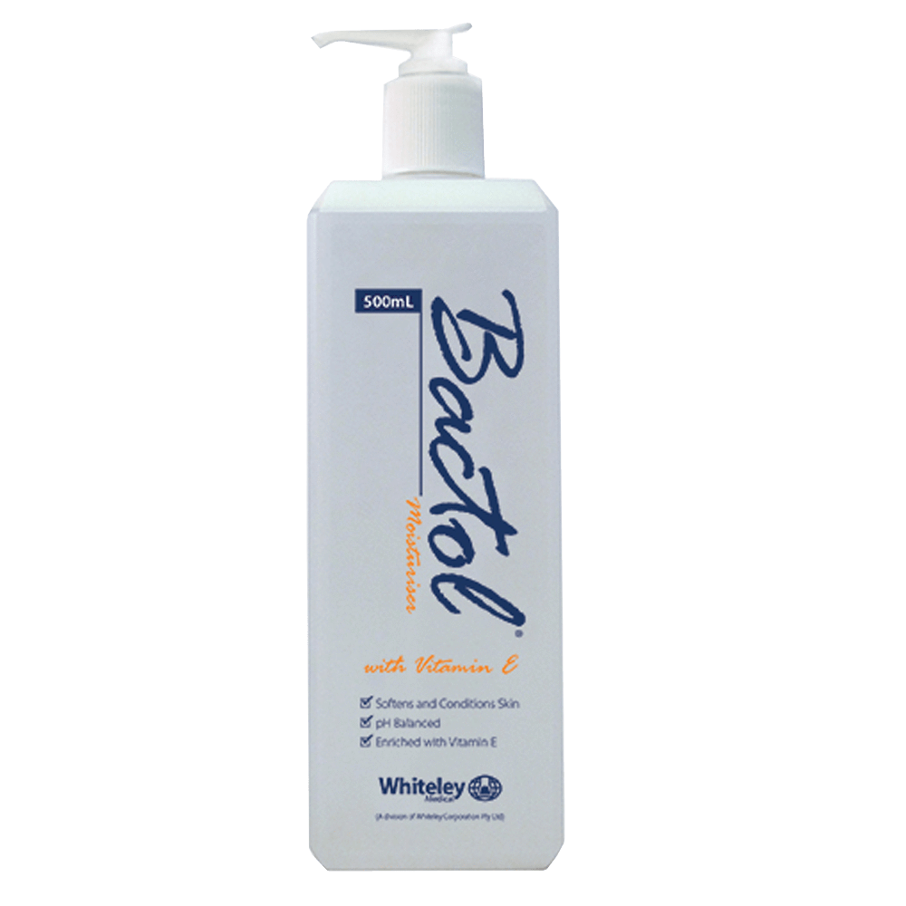 Whiteley Medical Moisturiser & Barrier Cream 500ml Bactol Moisturiser Hand Moisturiser