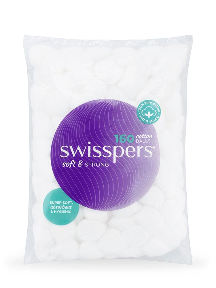 BSN Medical Cotton Wool Bag/160 / White BSN Medical Swisspers Cotton Wool Ball