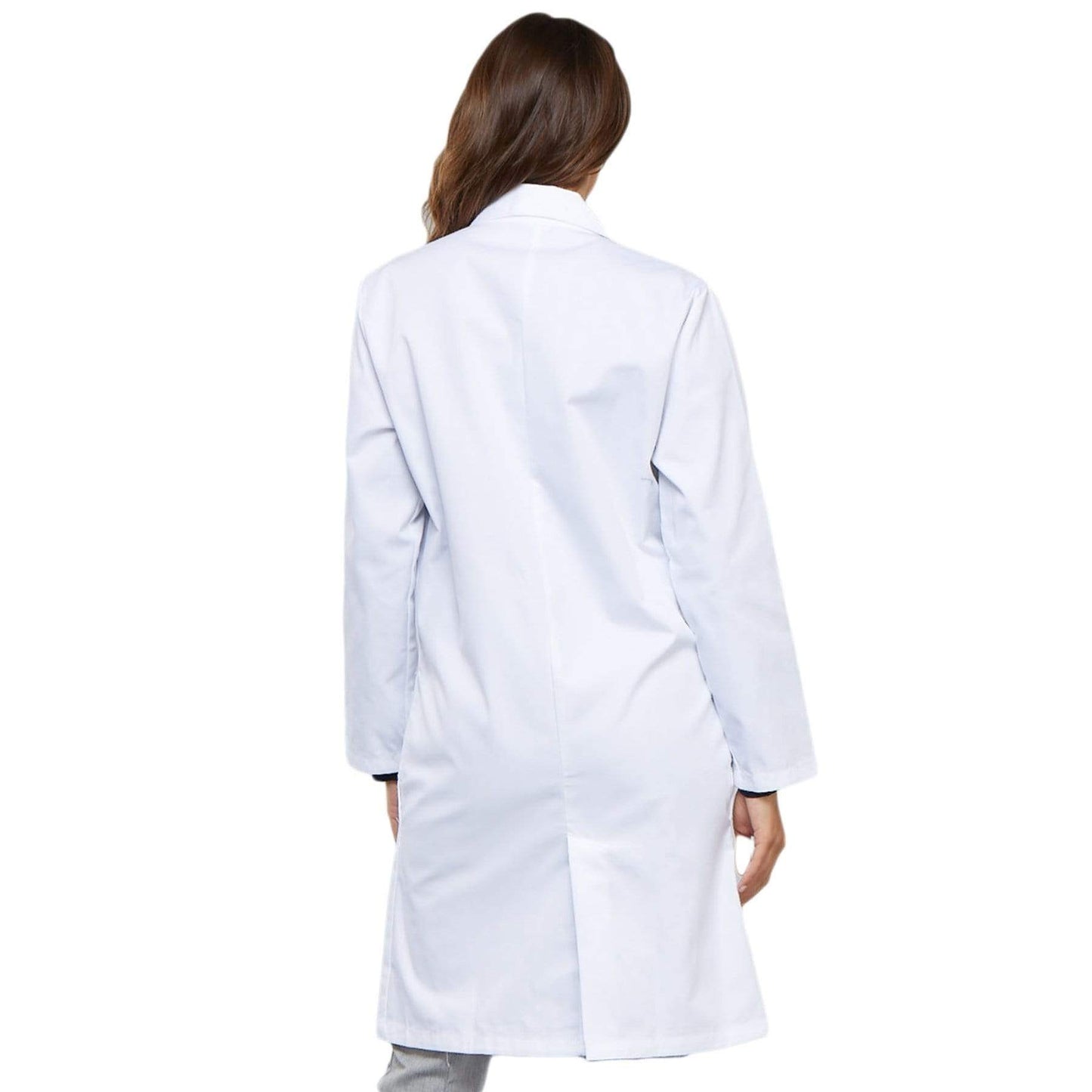Cherokee Lab Coats Cherokee 1446A Professional Whites with Certainty Lab Coats Unisex White