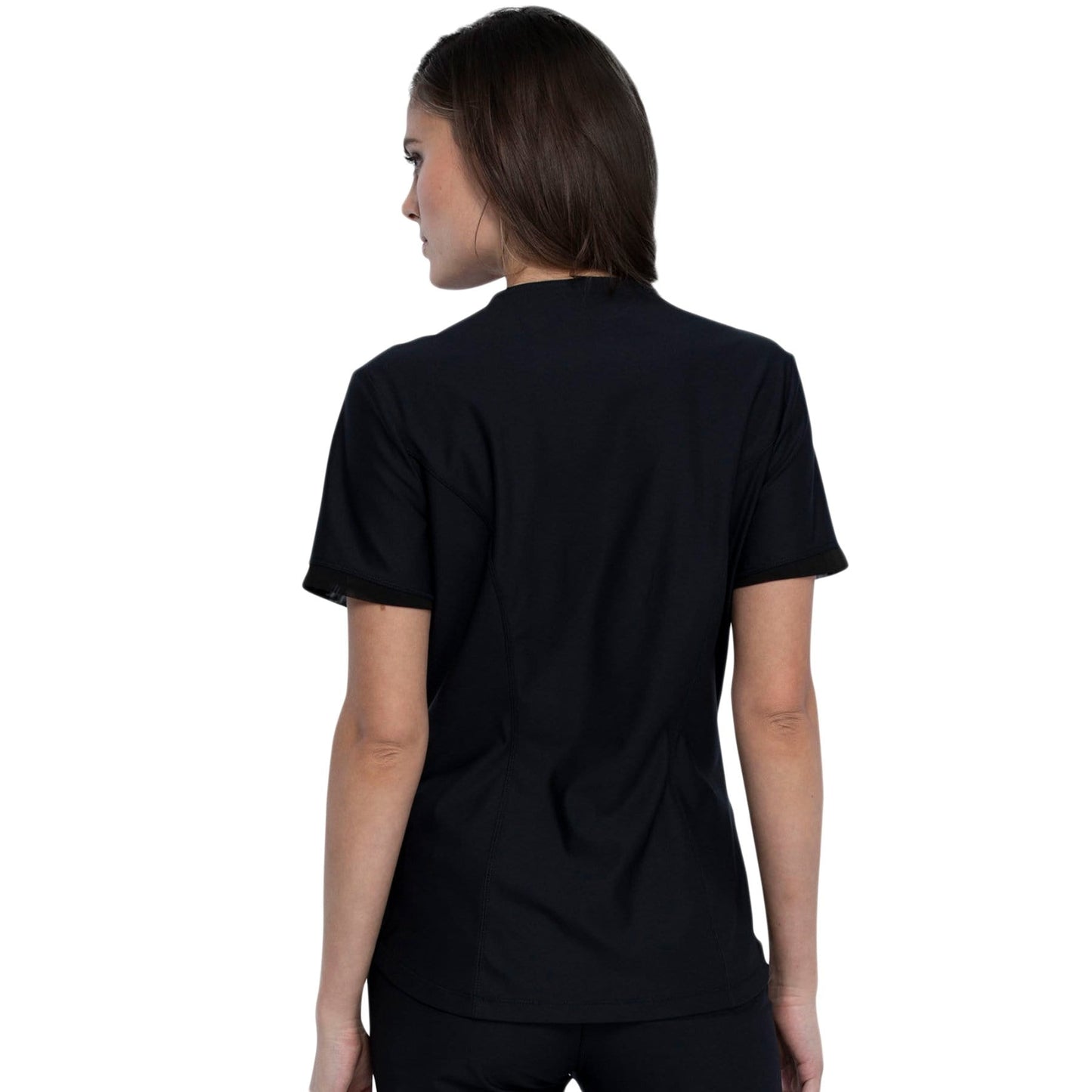 Cherokee Form CK840 Scrubs Top Women Black