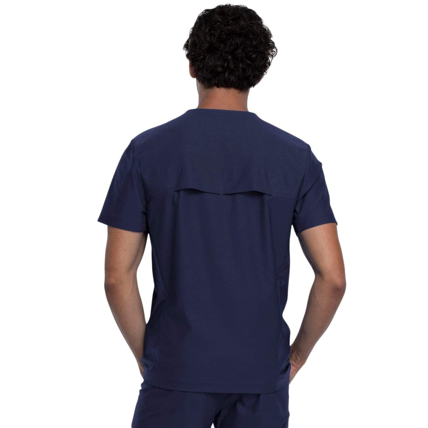 Cherokee Form CK885 Scrubs Top Men Navy