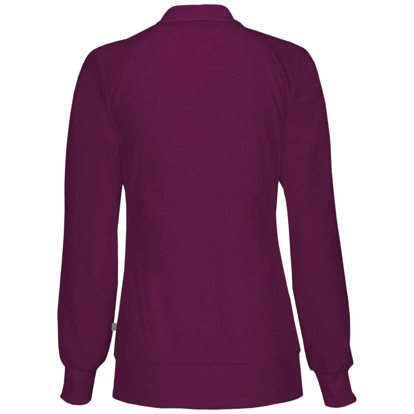 Cherokee Scrubs Jacket 2XL Cherokee Infinity 2391A Scrubs Jacket Womens Zip Front Warm-Up Wine