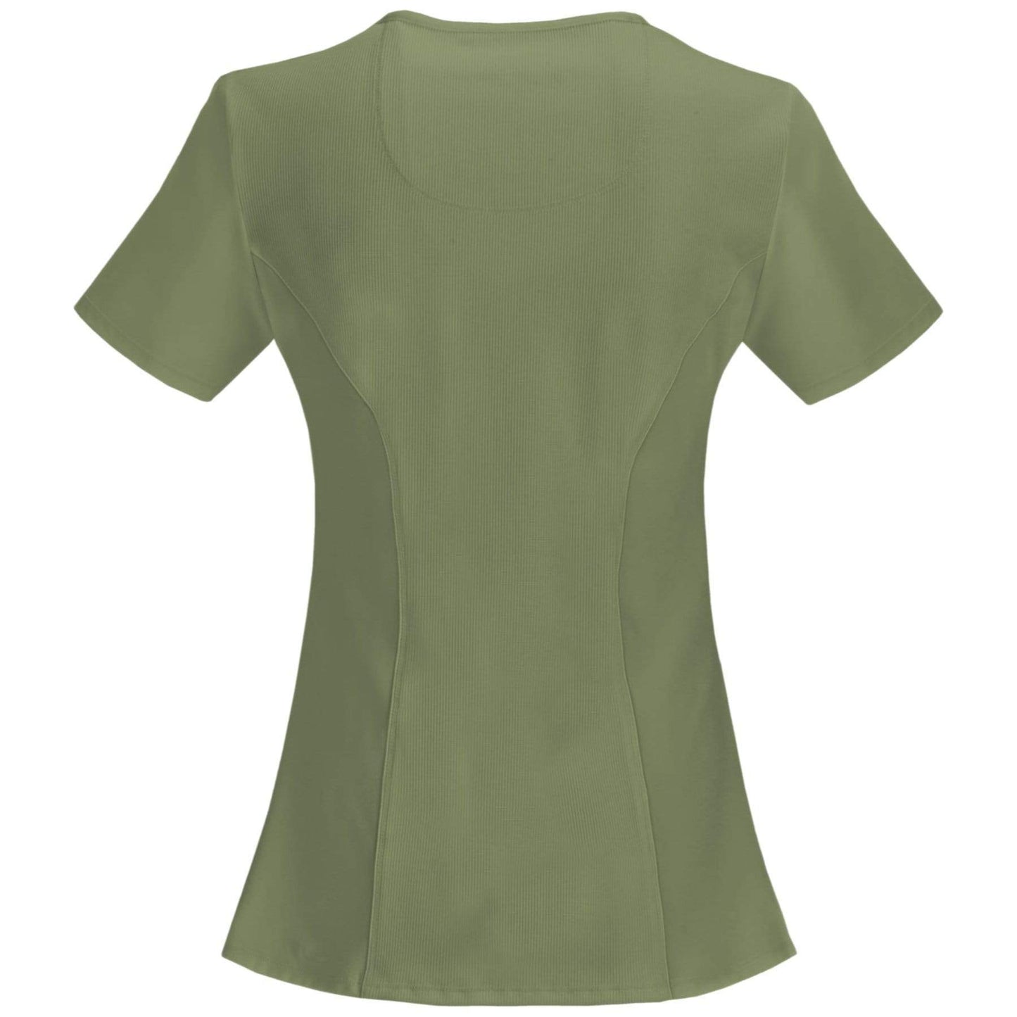Cherokee Scrubs Top Cherokee Infinity 2625A Scrubs Top Womens Mock Wrap Olive