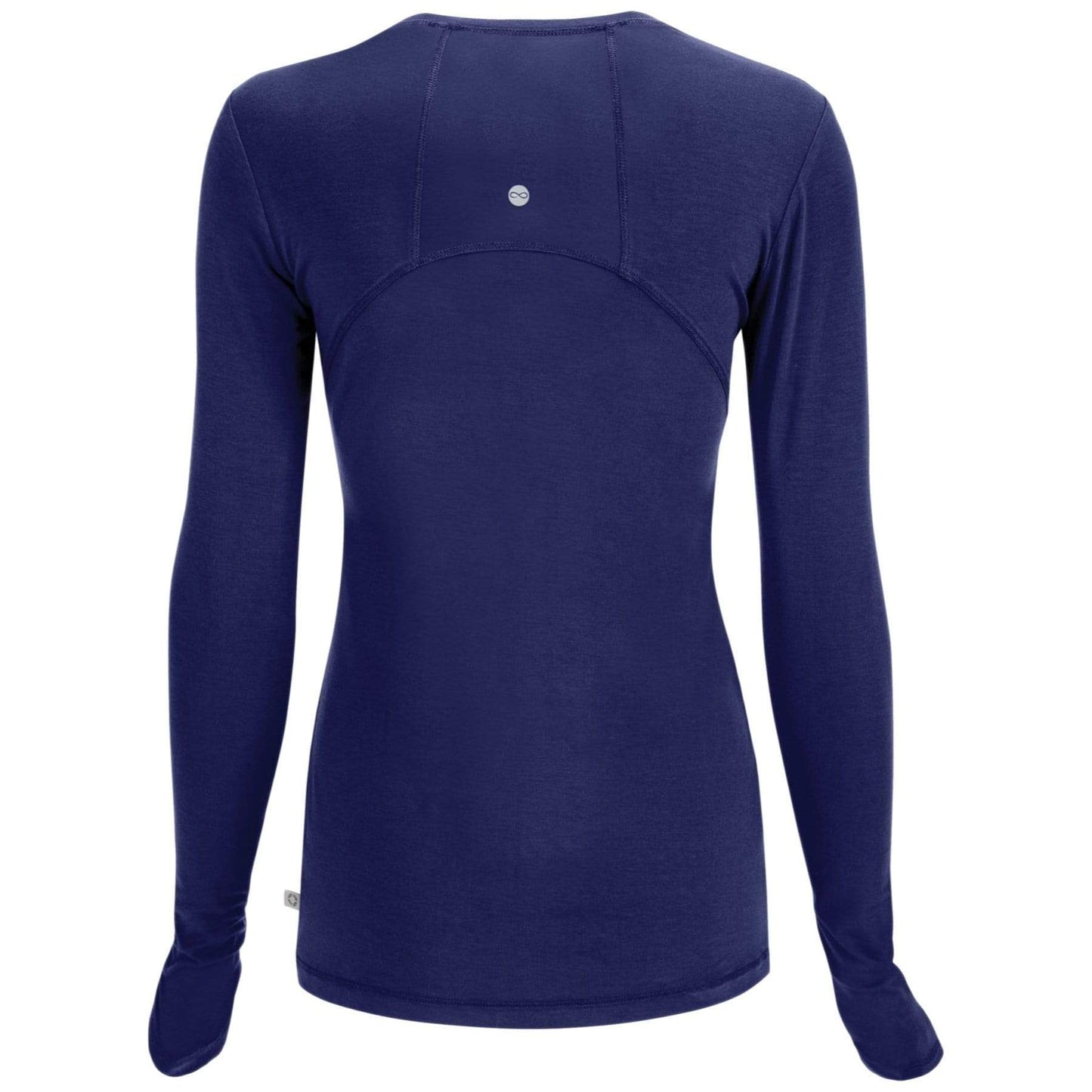 Cherokee Underscrubs 2XL Cherokee Infinity 2626A Underscrubs Womens Long Sleeve Knit Tee Navy