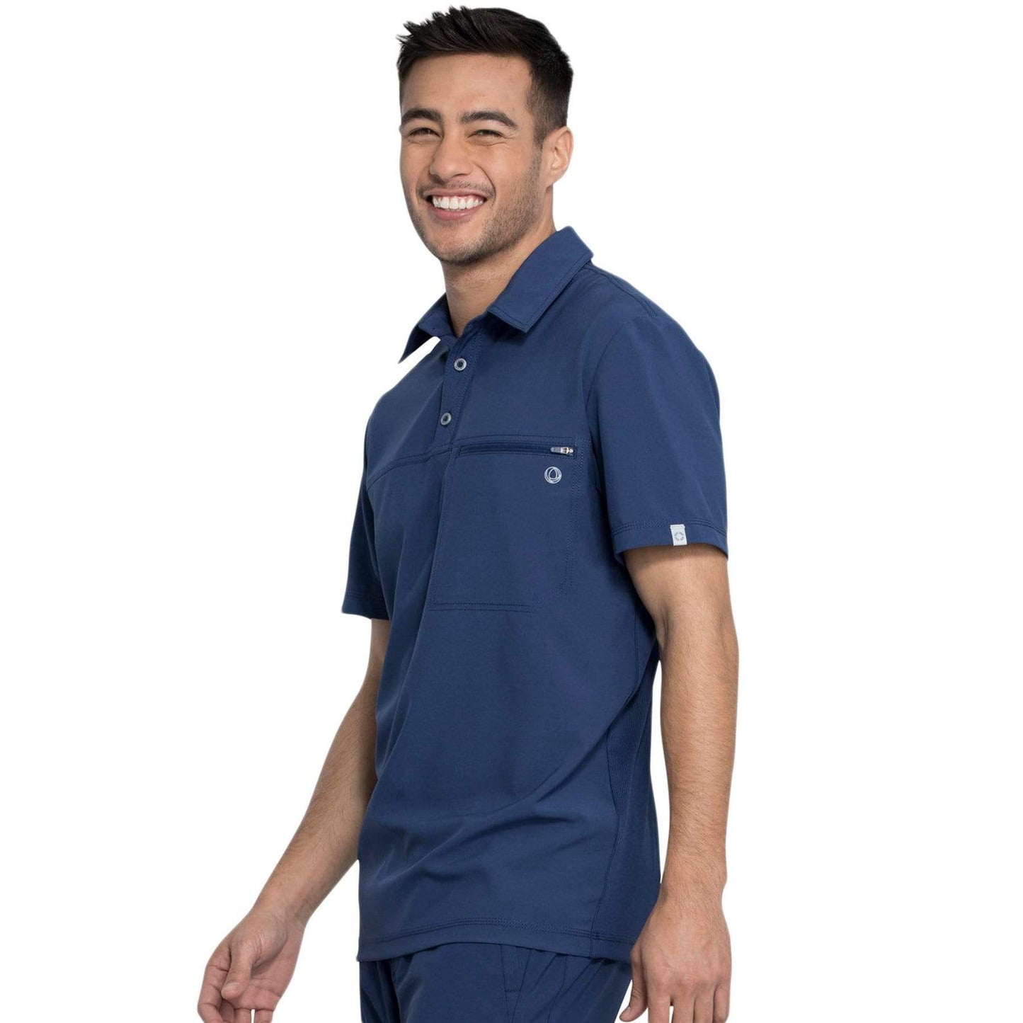Infinity CK825A Scrubs Top Men Navy