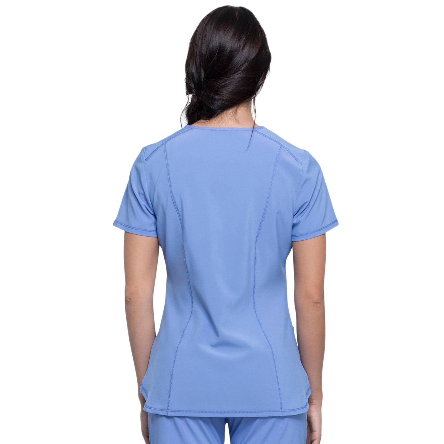 Infinity CK865A Scrubs Top Women Ciel Blue