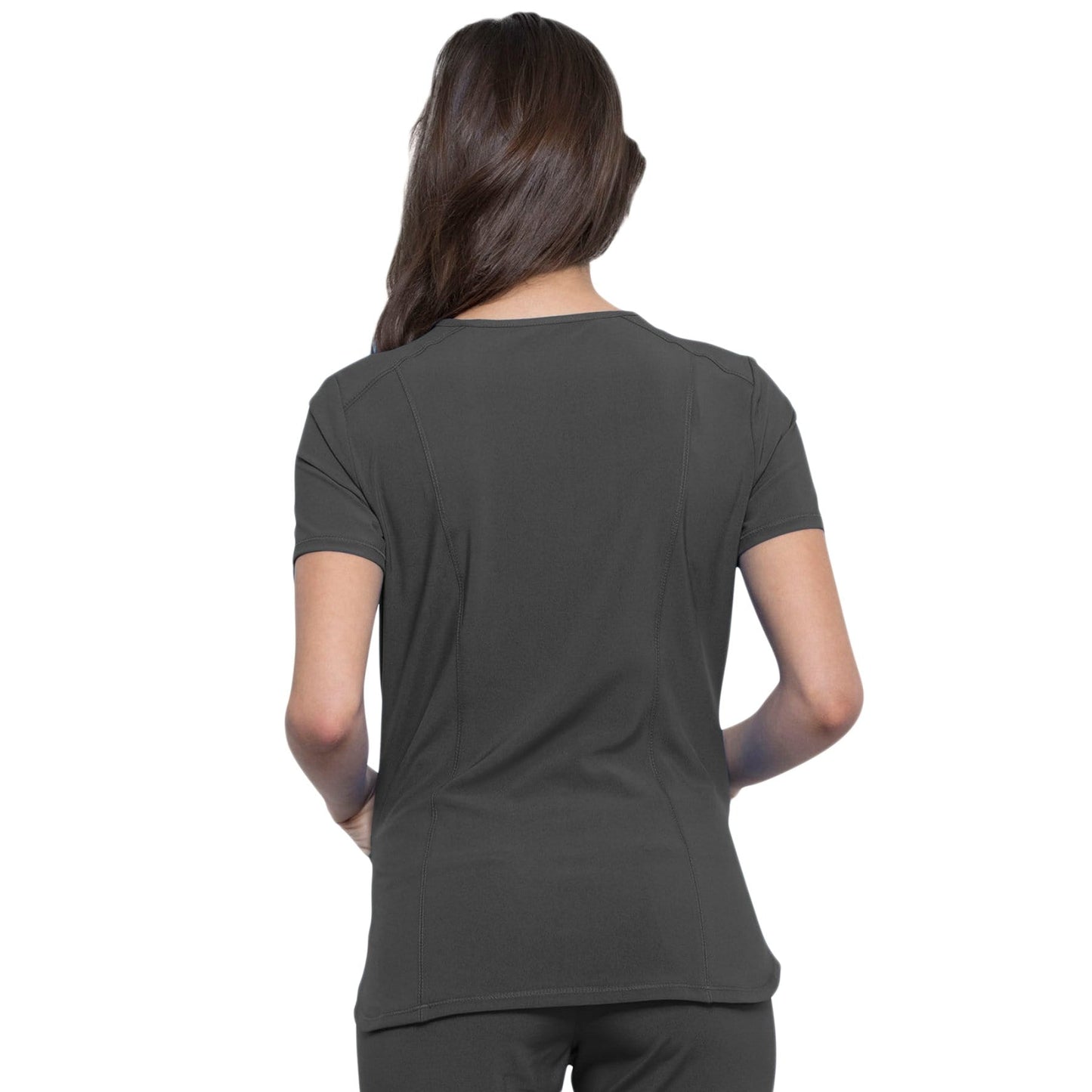 Infinity CK865A Scrubs Top Women Pewter