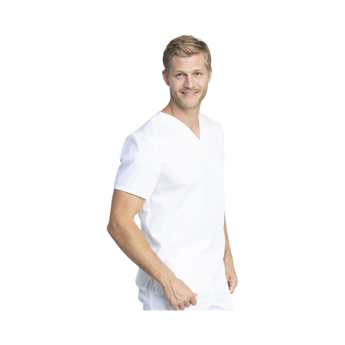 Cherokee Revolution Tech WW742AB Scrubs Top Unisex White