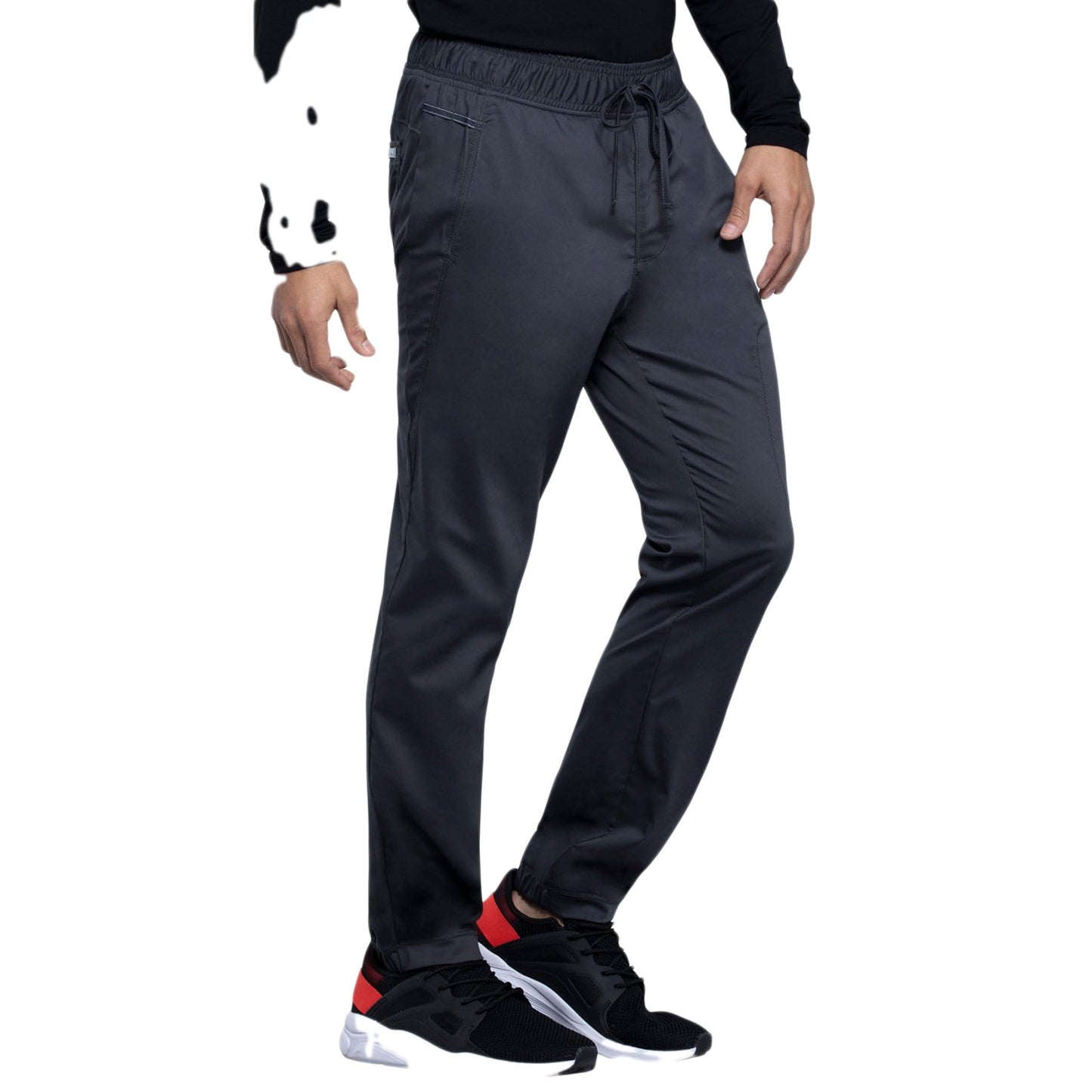 Cherokee Revolution WW012 Jogger Scrubs Pant Men Pewter
