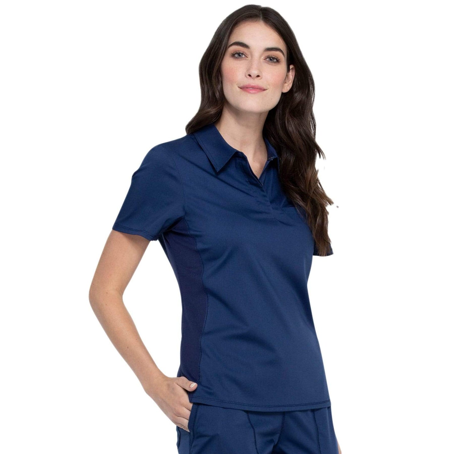 Cherokee Revolution WW698 Scrubs Top Women Navy