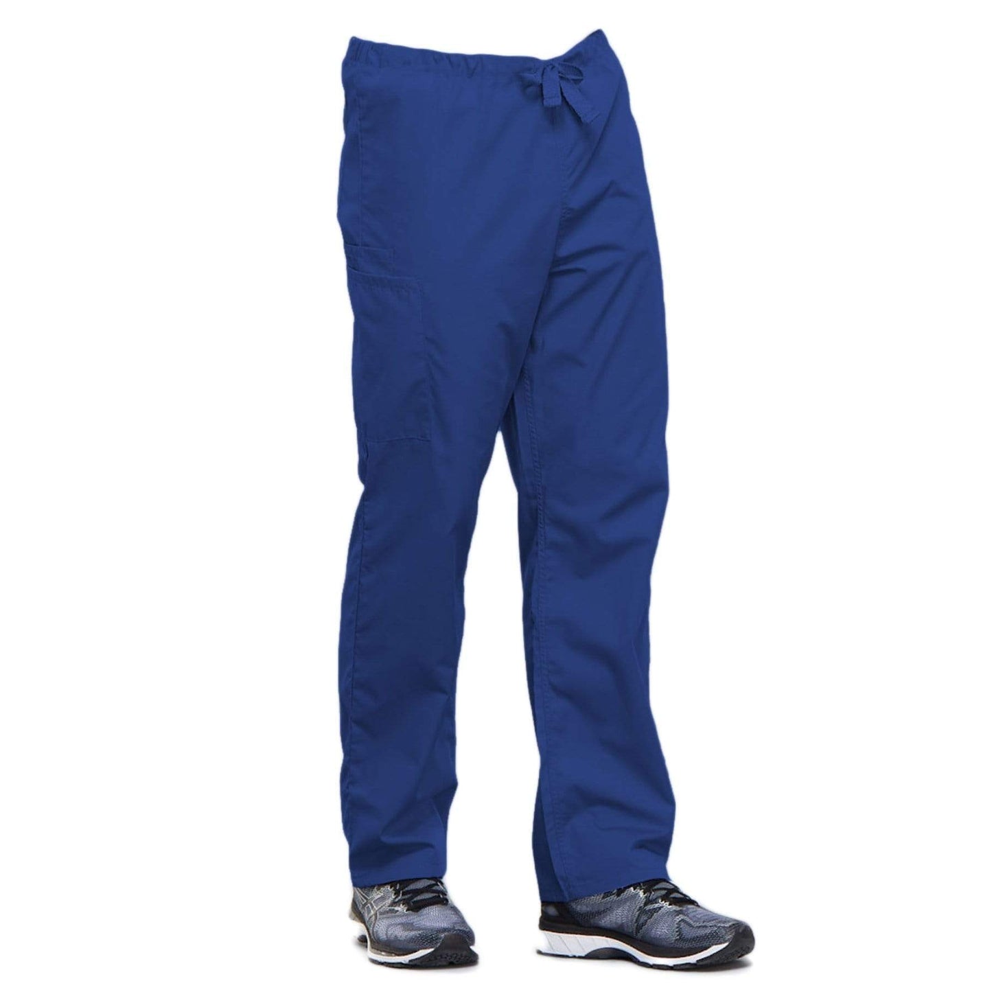 Cherokee Scrubs Pants Cherokee Workwear 4100 Scrubs Pants Unisex Drawstring Cargo Royal