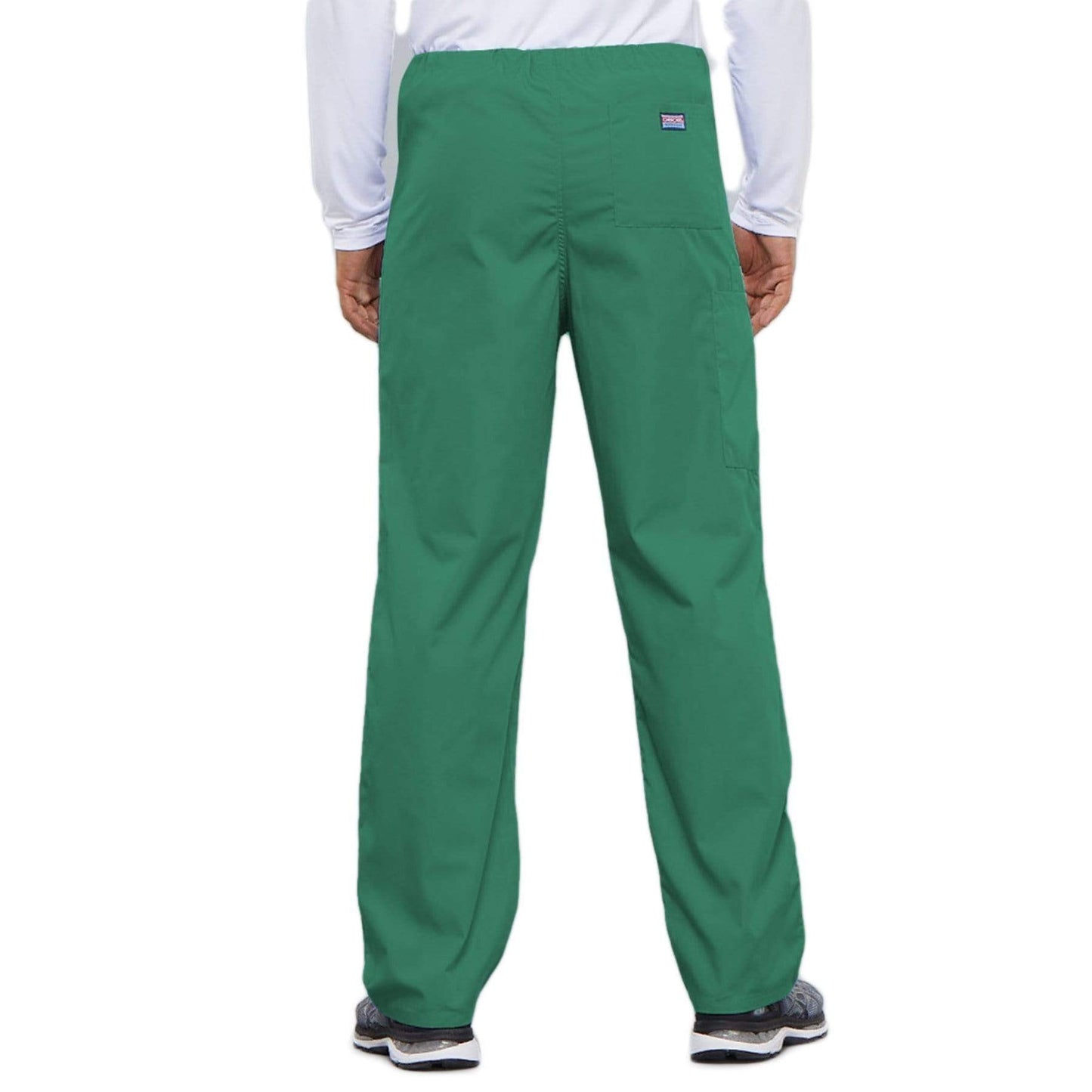 Cherokee Workwear 4100 Scrubs Pants Unisex Drawstring Cargo Surgical Green