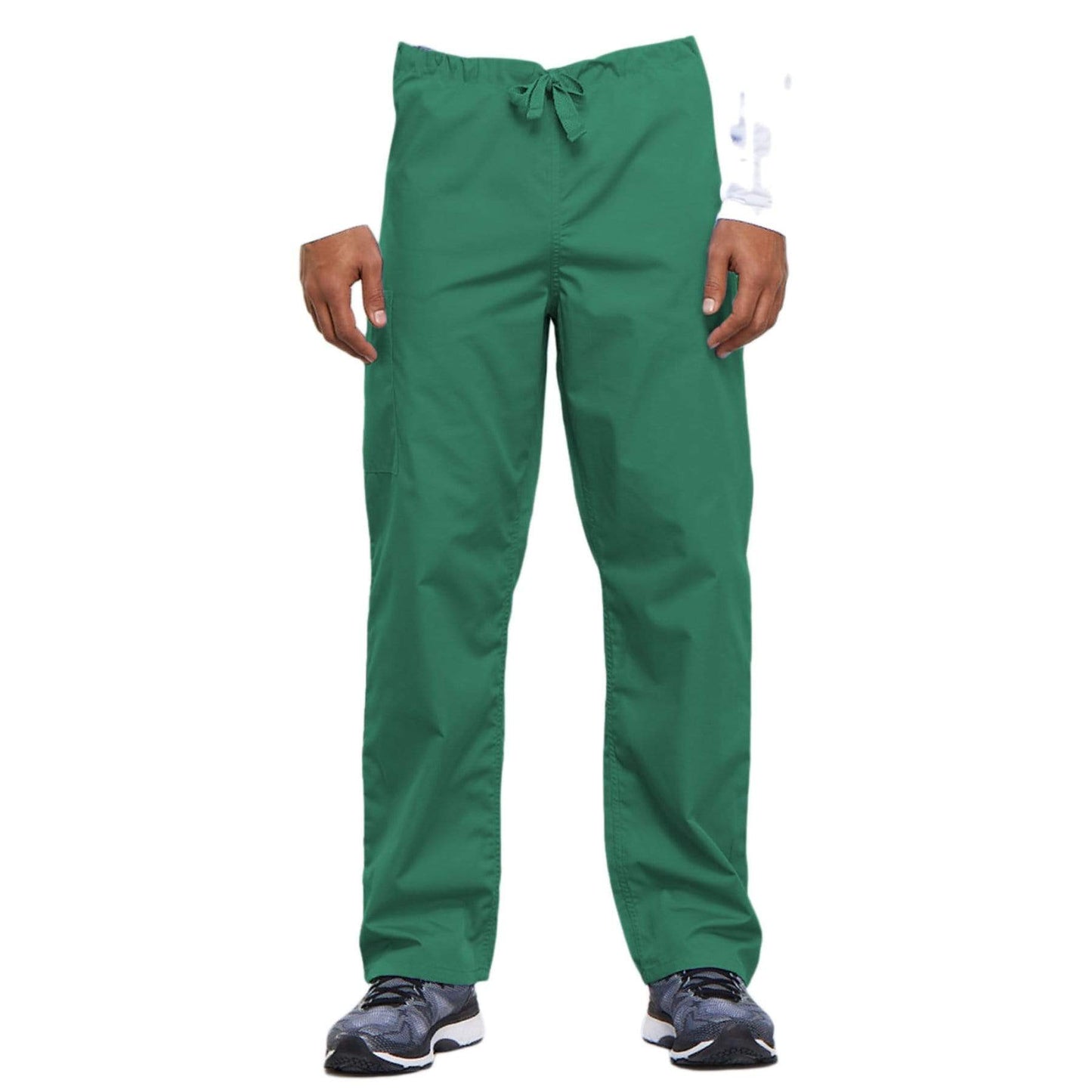 Cherokee Workwear 4100 Scrubs Pants Unisex Drawstring Cargo Surgical Green