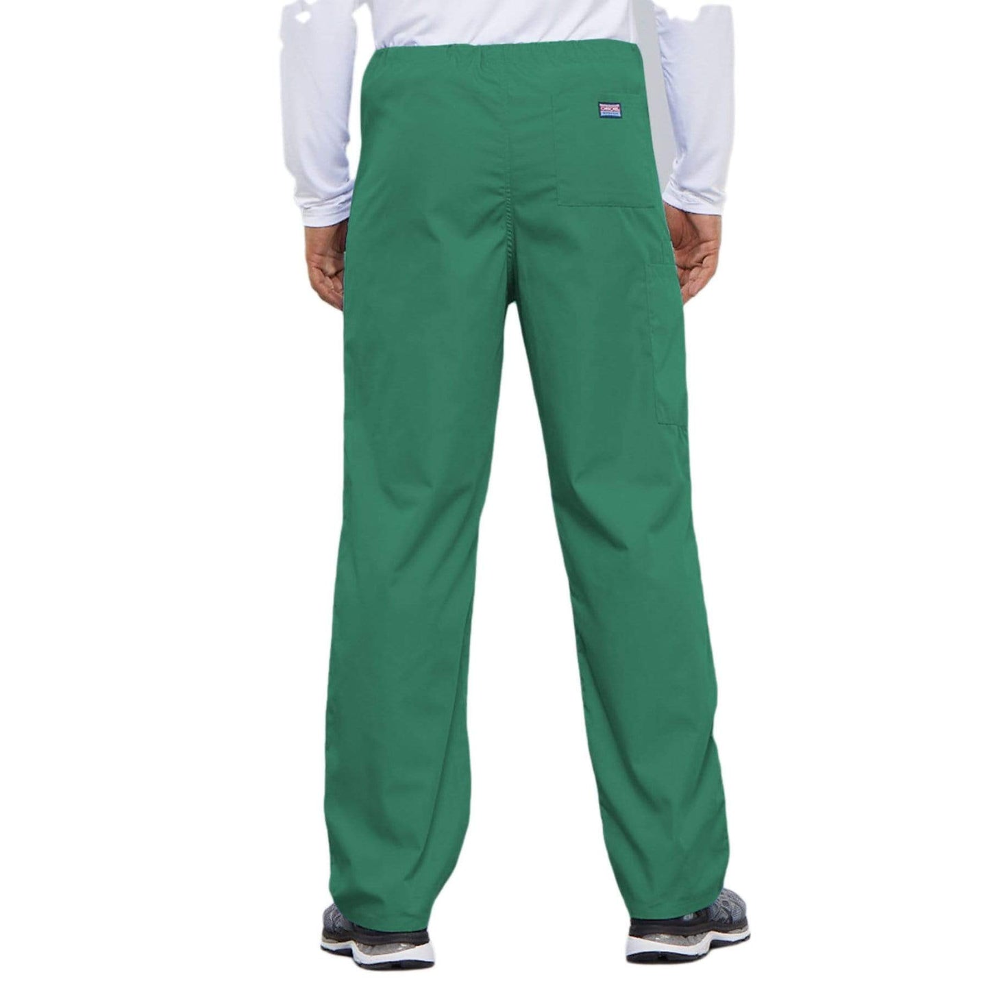 Cherokee Workwear 4100 Scrubs Pants Unisex Drawstring Cargo Surgical Green