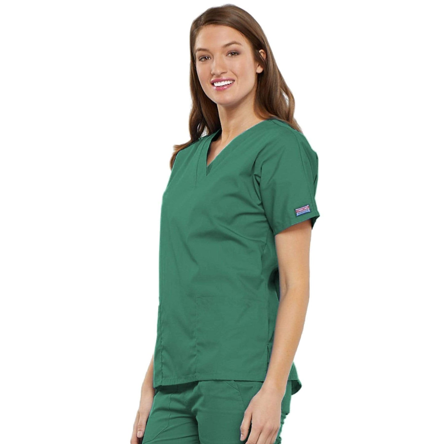 Cherokee Scrubs Top Cherokee Workwear 4700 Scrubs Top Womens V-Neck Surgical Green