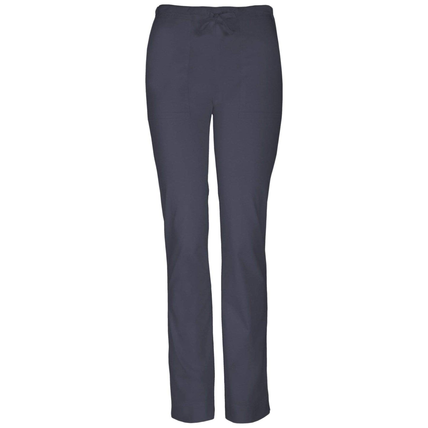 Cherokee Scrubs Pants 2XL / Regular Length Cherokee Workwear Core Stretch 4203 Scrubs Pants Womens Mid Rise Straight Leg Drawstring Pewter
