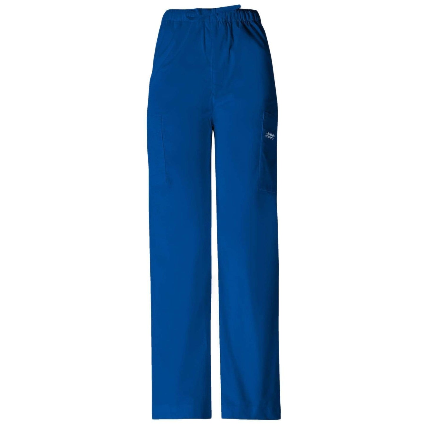 Cherokee Scrubs Pants 2XL / Regular Length Cherokee Workwear Core Stretch 4243 Scrubs Pants Mens Drawstring Cargo Galaxy Blue