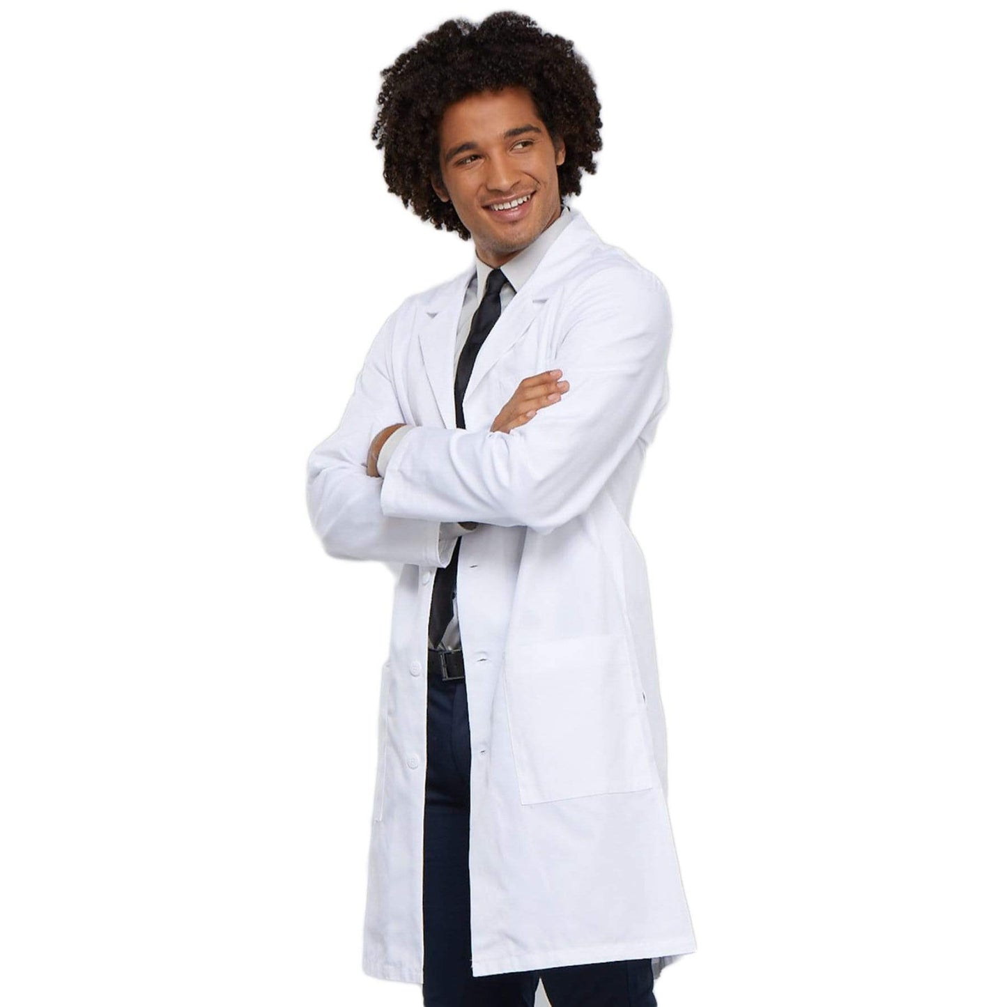 Cherokee Lab Coats Cherokee Workwear Professionals 1446 Lab Coat Unisex 40" White