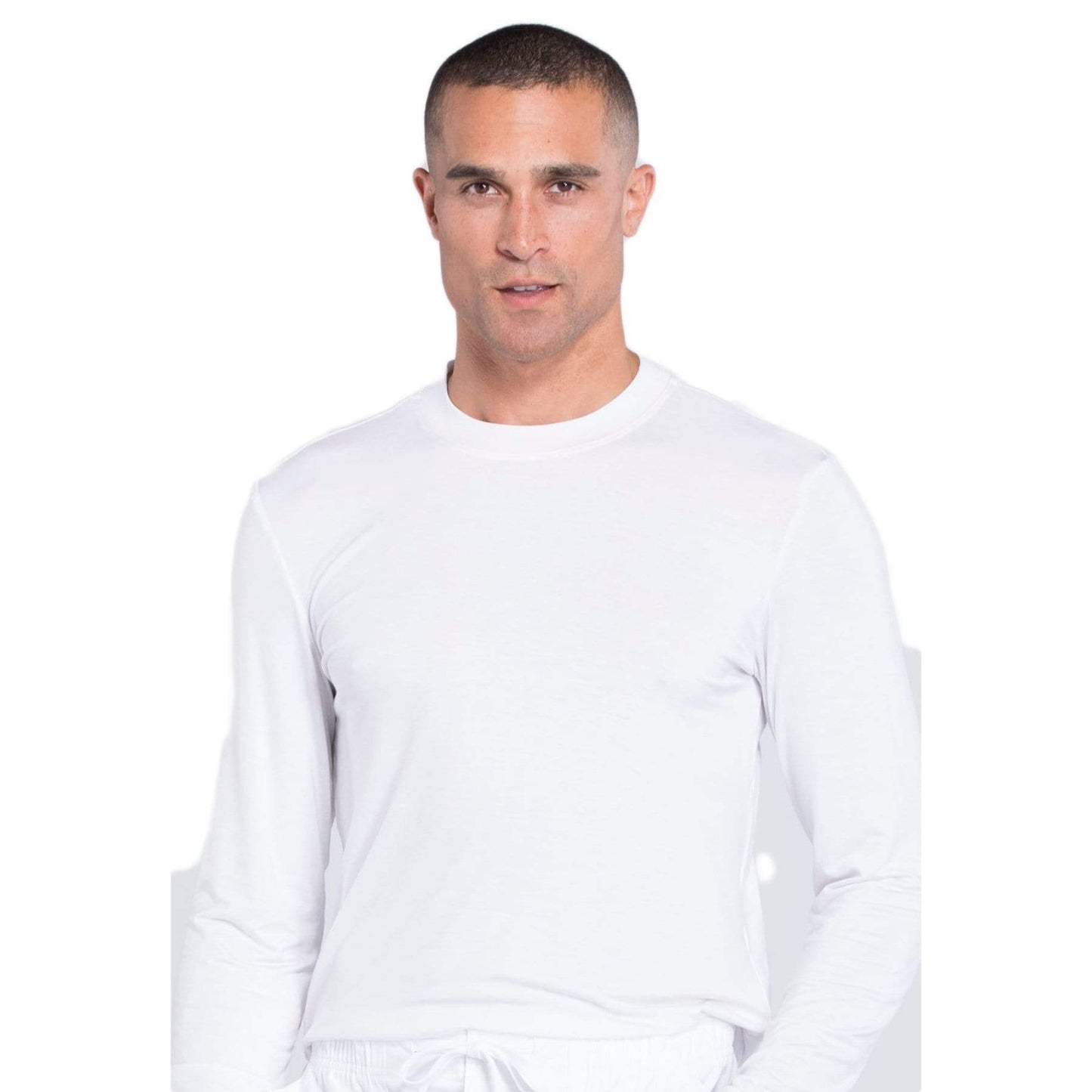 Cherokee Underscrubs 2XL Cherokee Workwear Professionals WW700 Underscrubs Mens Knit White