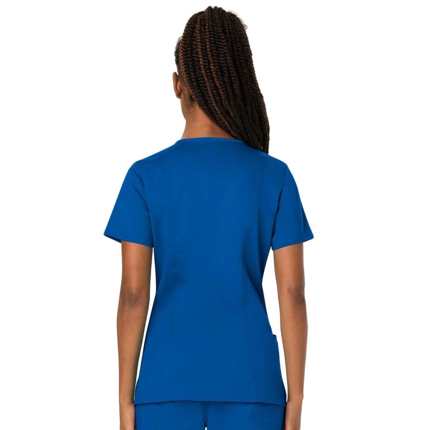 Cherokee Scrubs Top Cherokee Workwear Revolution WW620 Scrubs Top Womens V-Neck Royal