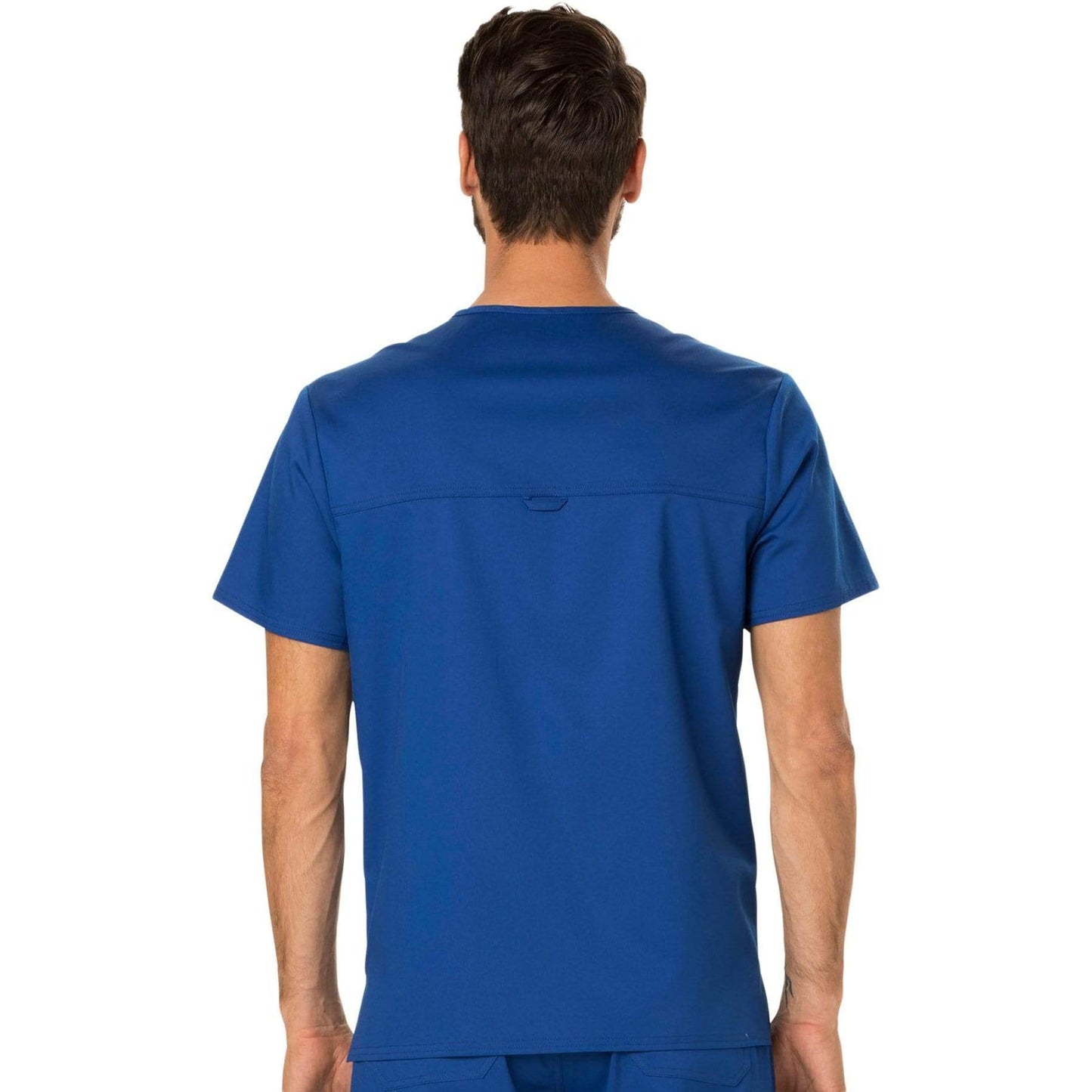 Cherokee Scrubs Top Cherokee Workwear Revolution WW690 Scrubs Top Mens V-Neck Galaxy Blue