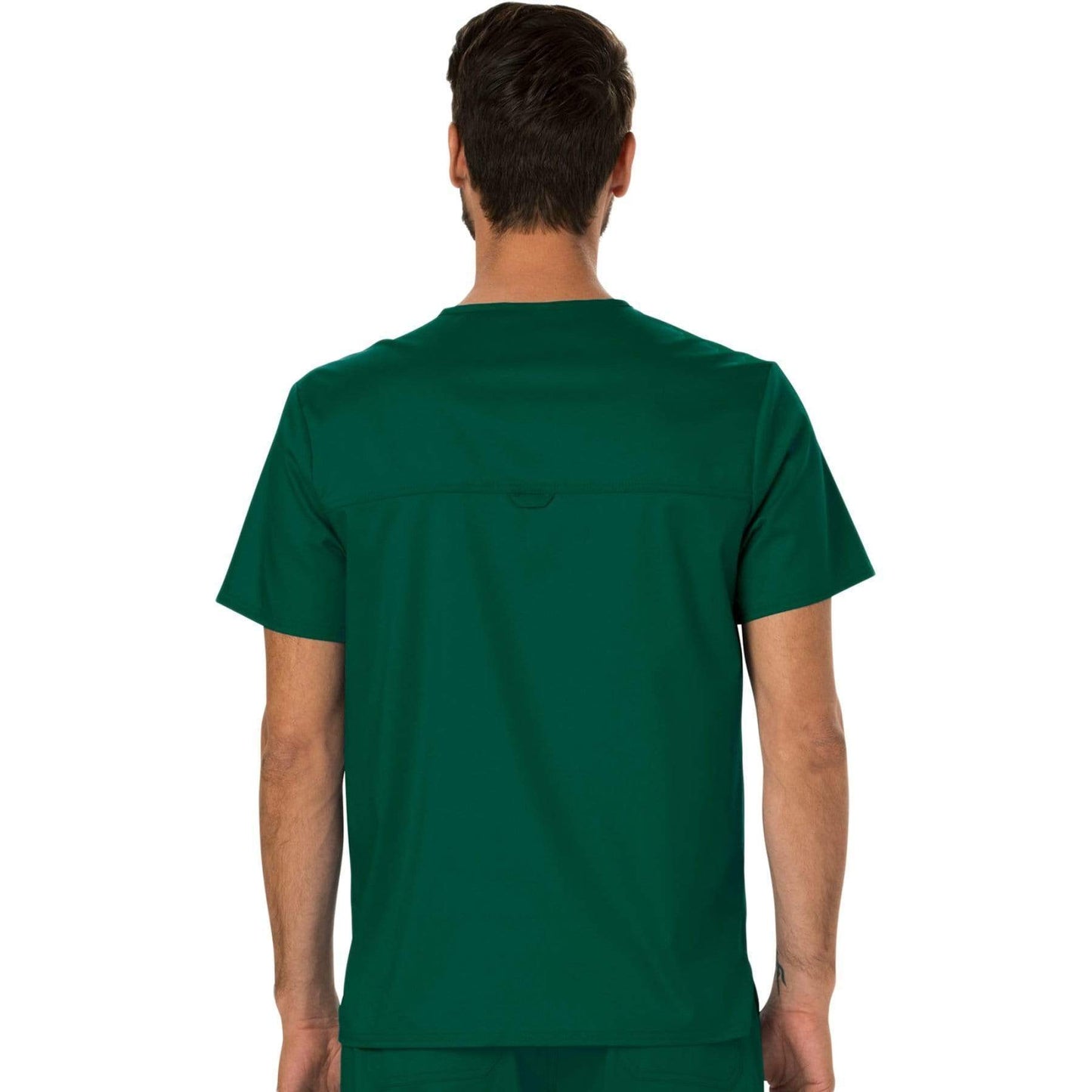 Cherokee Scrubs Top Cherokee Workwear Revolution WW690 Scrubs Top Mens V-Neck Hunter Green