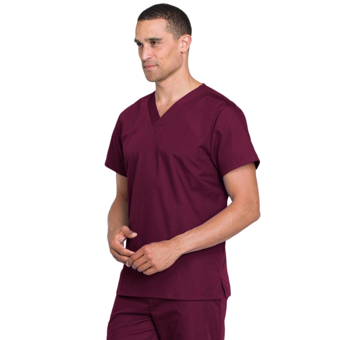 Cherokee Workwear WW530C Scrubs Set Unisex Wine