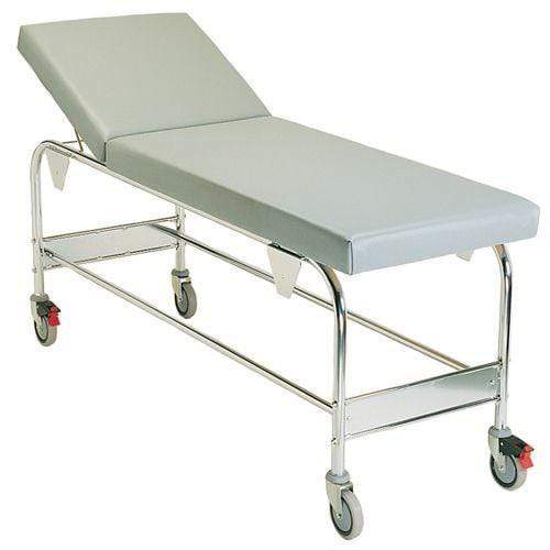 Dalcross Mobile Exam Couch - Powder Coated Grey Vinyl