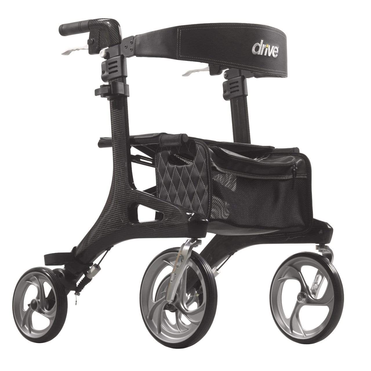 DeVilbiss Healthcare Black / Carbon Fibre DeVilbiss Nitro Rollator