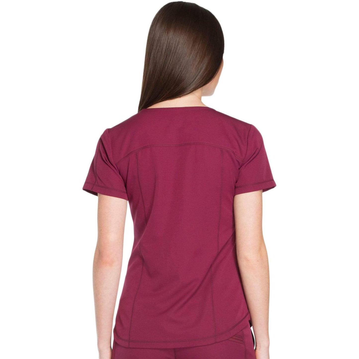 Dickies Scrubs Top Dickies Dynamix DK730 Scrubs Top Women Wine