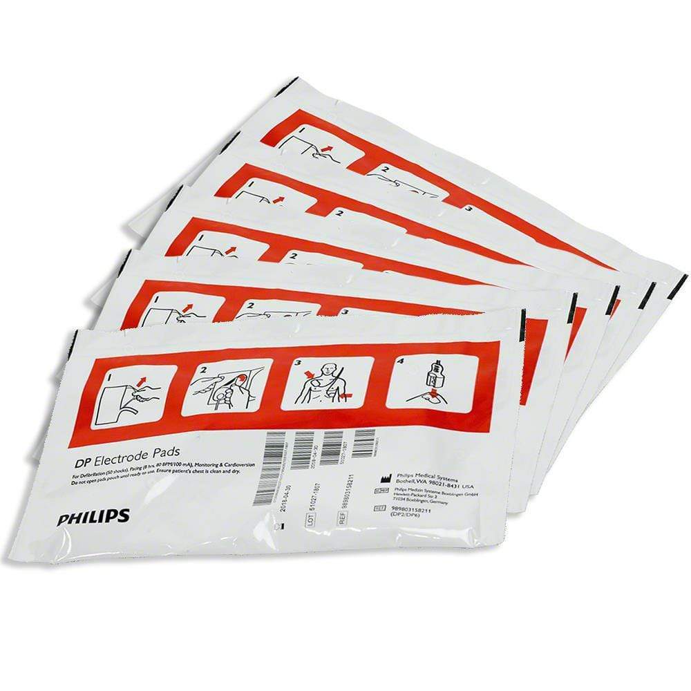 HeartStart Defibrillator Pads Heartstart FR/FR2 Defibrillation Pads 5 Pack
