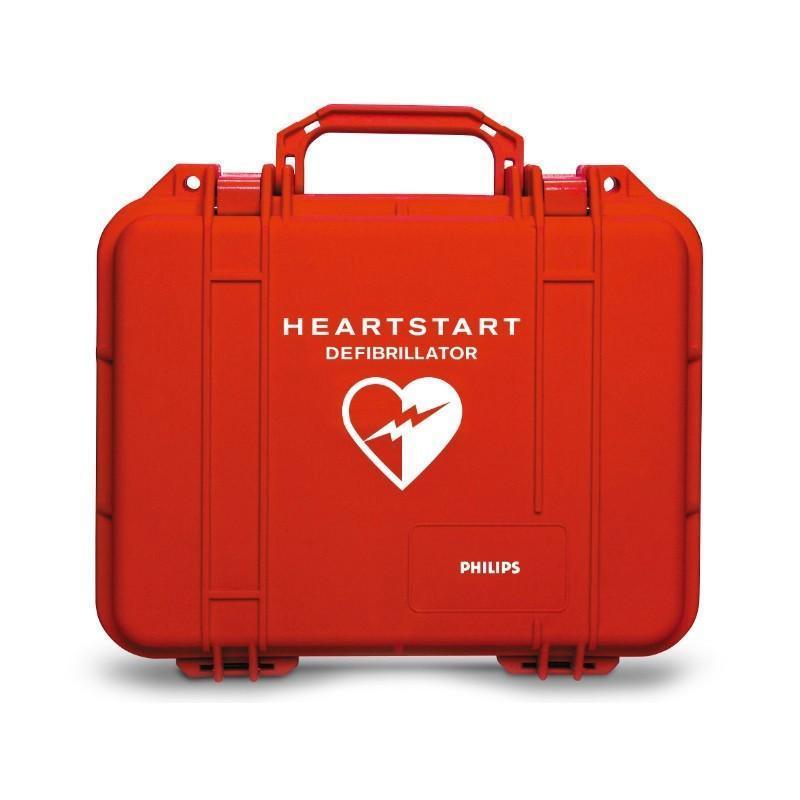 HeartStart Defibrillator Cases Heartstart HS1 Defibrillator Plastic Waterproof Carry Case Shell