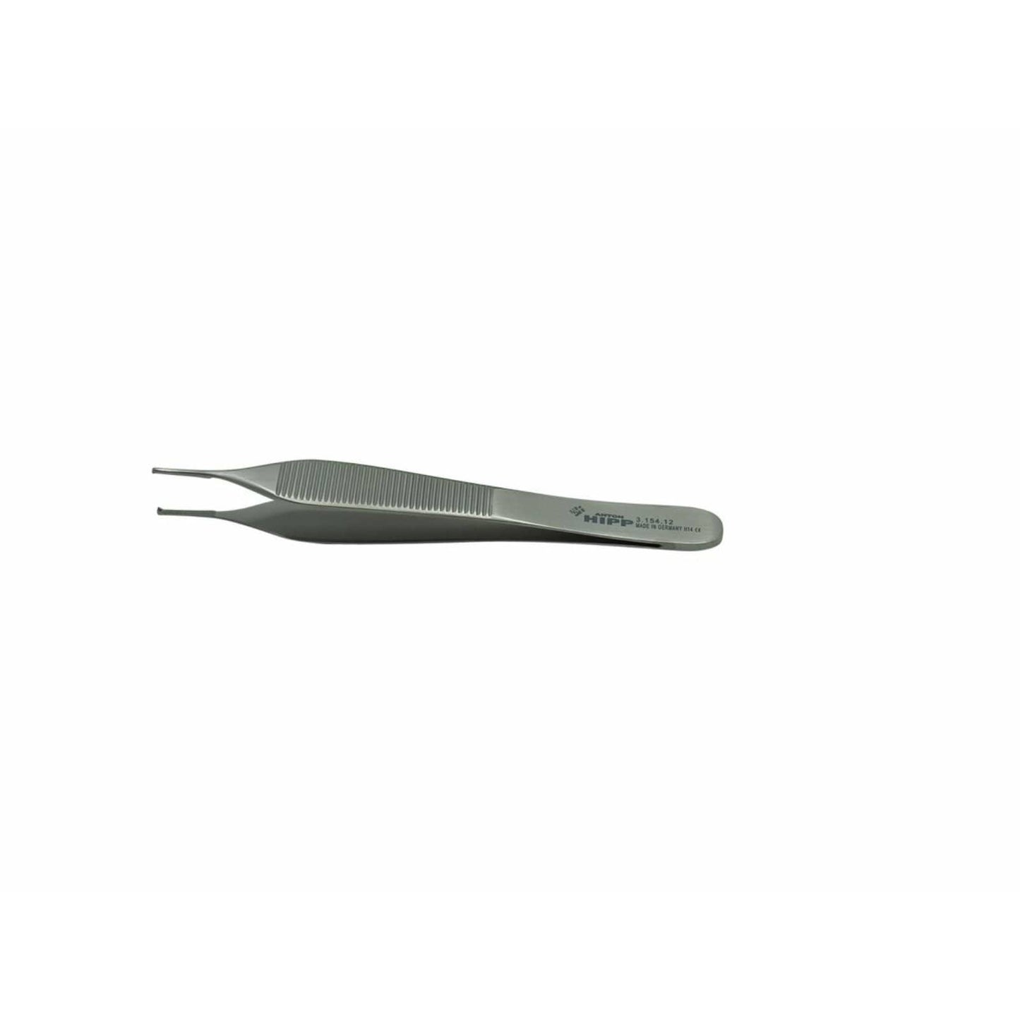 Hipp Forceps 12cm / With platform / 1x2 Teeth Hipp Adson Dressing Forceps